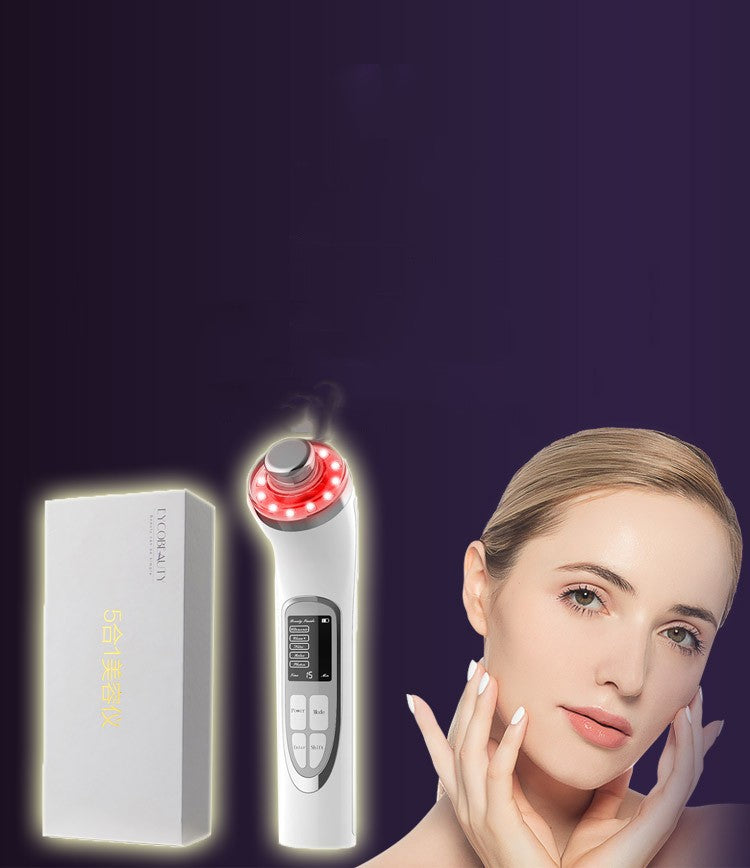 The technical precision of a high-performance beauty device head designed for deep stimulation